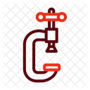 Klemme Werkzeug Bau Icon