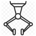 Klemme Maschine Maschinenhand Icon