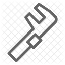 Klemme Schraubenschlussel Werkzeug Icon