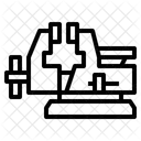 Klemme Schraubstock Griffe Icon