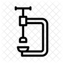 Klemme Holzklemme Clip Icon