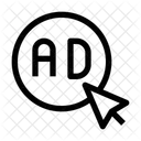 Klickanzeigen PPC Klick Icon