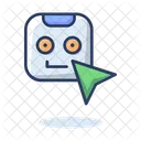 Klickroboter  Symbol