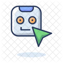 Klickroboter  Symbol