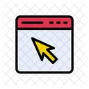 Online Cursor Klick Symbol