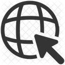 Website Global Klicken Symbol