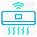 Intelligente Klimaanlage Automatisierung Internet Der Dinge Symbol