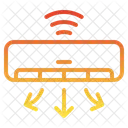 Klimaanlage WLAN IOT Internet Symbol