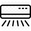 Klimaanlage Split Luft Symbol