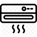 Klimaanlage Split Luft Symbol