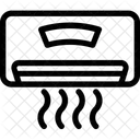 Klimaanlage Split Luft Symbol