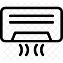 Klimaanlage Split Luft Symbol