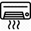 Klimaanlage Split Luft Symbol