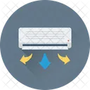 Klimaanlage Split Luft Symbol