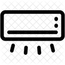 Klimaanlage Split Luft Symbol