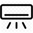 Klimaanlage Split Luft Symbol