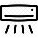 Klimaanlage Split Luft Symbol