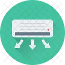 Klimaanlage Split Luft Symbol