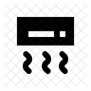 Klimaanlage Split Luft Symbol