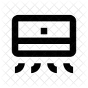 Klimaanlage Split Luft Symbol
