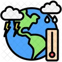 Klimawandel  Symbol