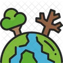 Klimawandel  Symbol