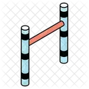 Klimmzugstange Fitnessgerat Fitnessausrustung Symbol