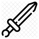 Klingen Werkzeug Scharf Symbol