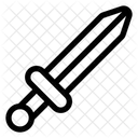 Klingen Werkzeug Scharf Symbol