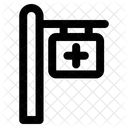 Klinik Krankenhaus Medizin Symbol