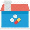 Krankenhaus Klinik Immobilien Symbol