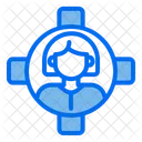 Klinik Avatar Arzt Icon