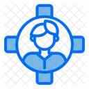 Klinik Avatar Arzt Icon