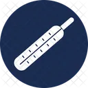 Klinische Untersuchung Fieberthermometer Krankenhausbedarf Icon