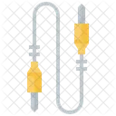 Klinkenkabel Kabelschnur Audio Buchse Symbol