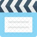 Filmklappe Tafel Filmproduktion Symbol