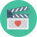 Filmklappe Tafel Filmproduktion Symbol