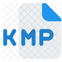 Kmp File Icon - Download in Gradient Style