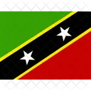 Kn Saint Kitts And Nevis Flags Iso Icon