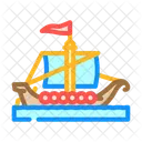 Knarr Ancient Ship Icon