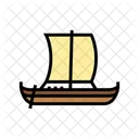 Knarr Ancient Ship Icon