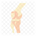 Knee Bone Kneecap Icon