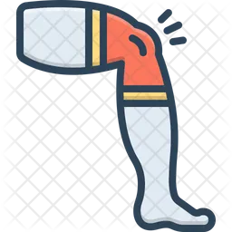 Knee Injury  Icon