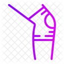 Knee Pad Security Secure Icon