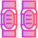 American Football Knee Pads Icon