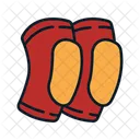 Knee Pads Protection Sports Icon