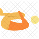 Knee Pose  Icon