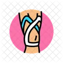 Knie Knie Tape Symbol