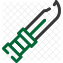 Knife Blade Cutting Icon