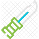 Knife Blade Cutting Icon
